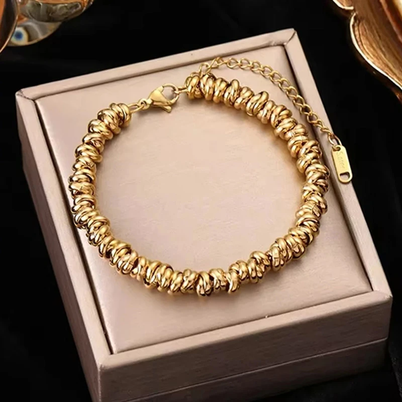 Çelik Gold Bileklik