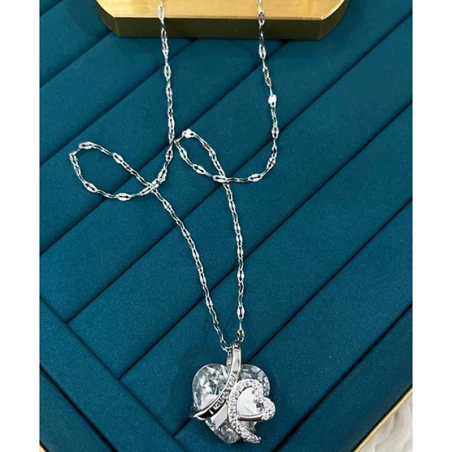 Çelik Silver Kolye 45Cm