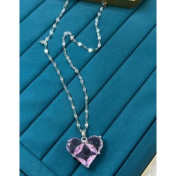 Çelik Silver Kolye 45Cm