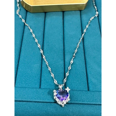 Çelik Silver Kolye 45Cm