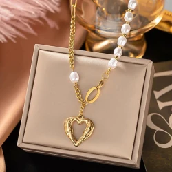 Çelik Gold Kolye 45Cm