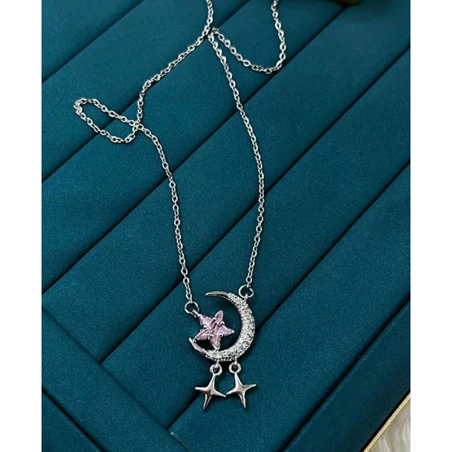 Çelik Silver Kolye 45Cm