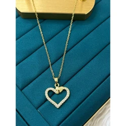 Çelik Gold Kolye 45Cm