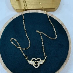 Çelik Gold Kolye 45Cm