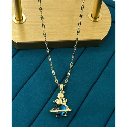 Çelik Gold Kolye 45Cm