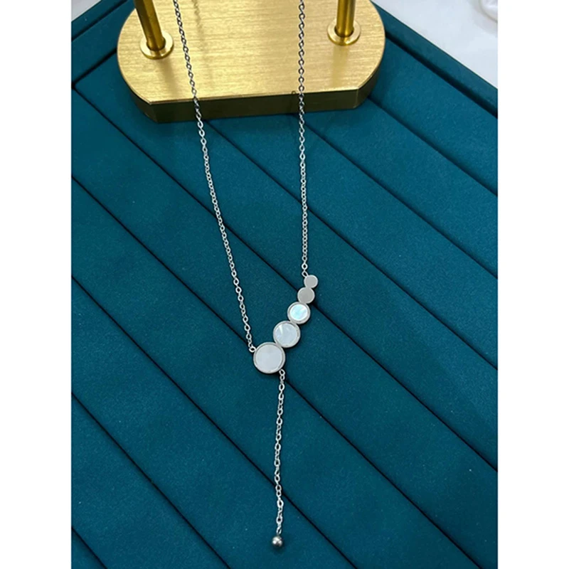 Çelik Silver Kolye 45Cm