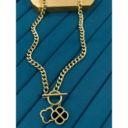 Çelik Gold Kolye 45Cm