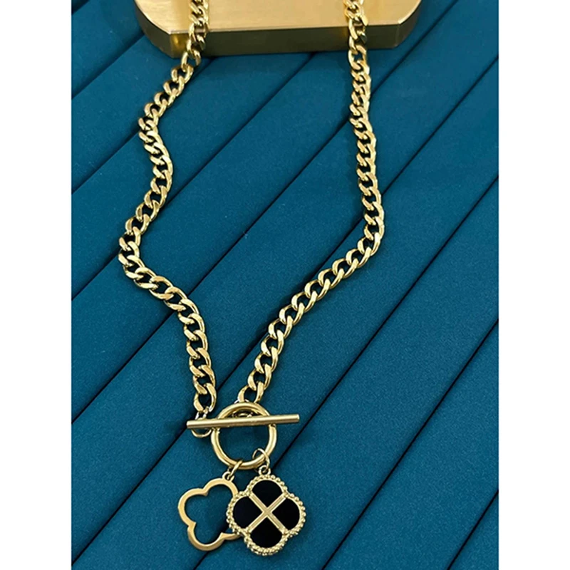Çelik Gold Kolye 45Cm