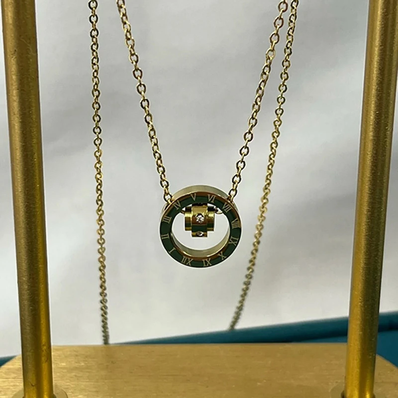 Çelik Gold Kolye 45Cm