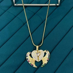 Çelik Gold Kolye 45Cm