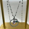 Çelik Silver Kolye 45Cm