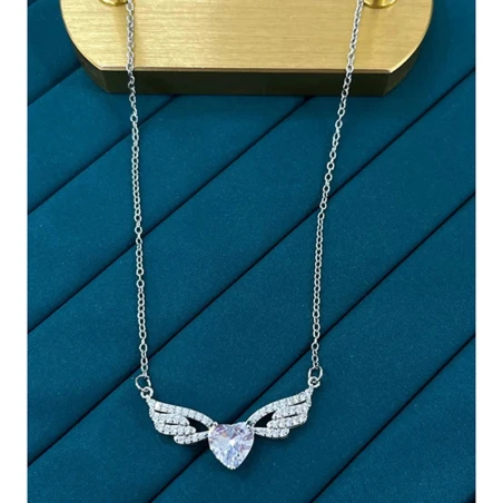Çelik Silver Kolye 45Cm