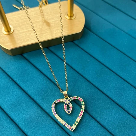 Çelik Gold Kolye 45Cm