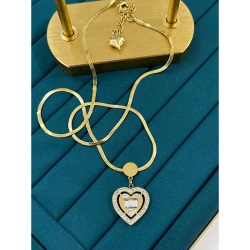 Çelik Gold Kolye 45Cm