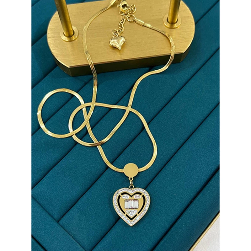 Çelik Gold Kolye 45Cm
