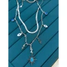 Çelik Silver Kolye 45Cm