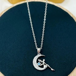 Çelik Silver Kolye 45Cm