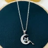 Çelik Silver Kolye 45Cm