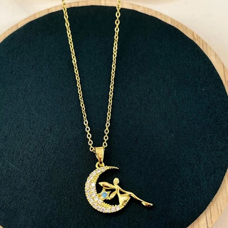 Çelik Gold Kolye 45Cm