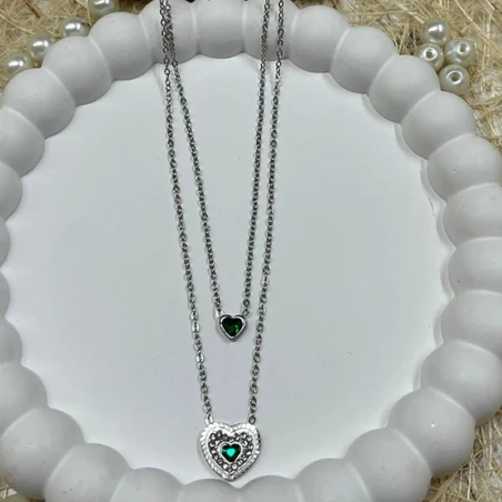 Çelik Silver Kolye 45Cm