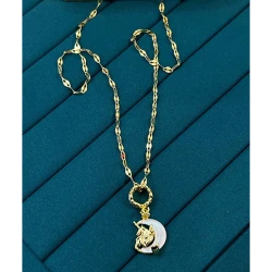 Çelik Gold Kolye 45Cm