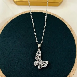 Çelik Silver Kolye 45Cm