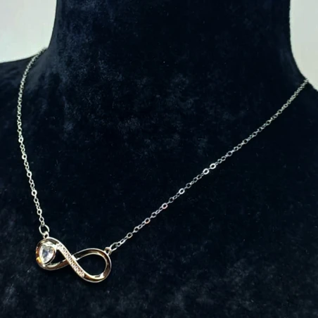 Çelik Silver Kolye 45 Cm