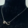 Çelik Silver Kolye 45 Cm