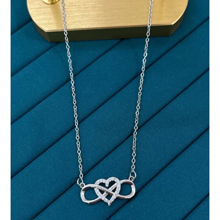 Çelik Silver Kolye 45Cm
