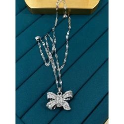 Çelik Silver Kolye 45Cm