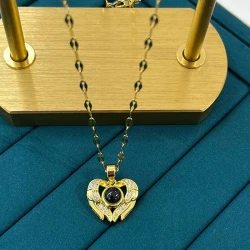 Çelik Gold Kolye 45Cm