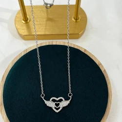 Çelik Silver Kolye 45Cm