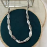 Çelik Silver Kolye 45Cm