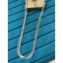 Çelik Silver Kolye 45 Cm