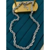 Çelik Silver Kolye 45Cm