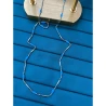 Çelik Silver Kolye 45Cm