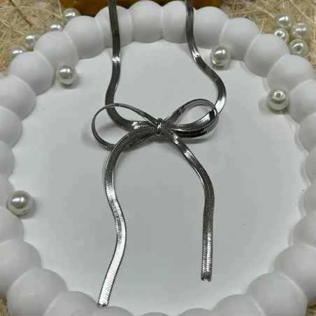 Çelik Silver Kolye 45Cm