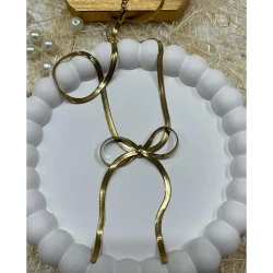 Çelik Gold Kolye 45Cm