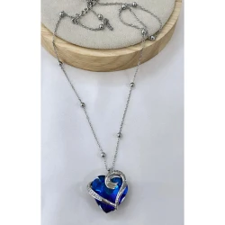 Çelik Silver Kolye 45Cm