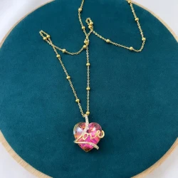 Çelik Gold Kolye 45Cm