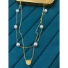 Çelik Gold Kolye 45Cm