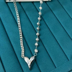 Çelik Silver Kolye 45Cm