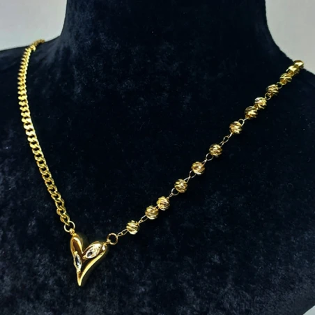 Çelik Gold Kolye