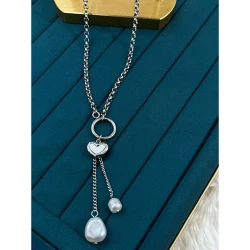 Çelik Silver Kolye 45Cm