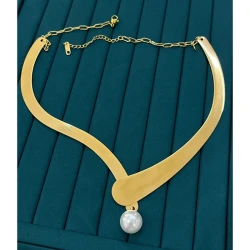 Çelik Gold Kolye 45Cm