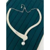 Çelik Silver Kolye 45Cm