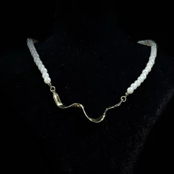 Zirkon Taşlı Kolye