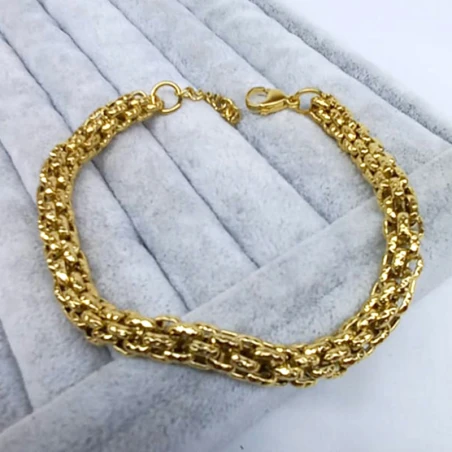 Çelik Gold Bileklik